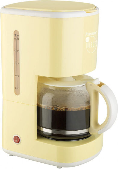 Bestron kaffeemaschine 35 cm gelb Bestron kaffeemaschine 35 cm gelb