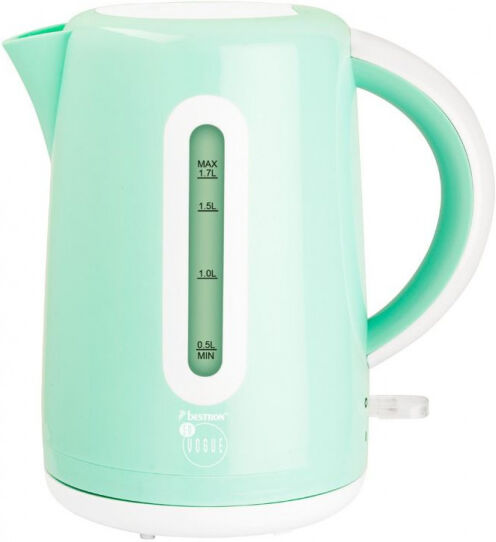 Bestron wasserkocher En Vogue 1.7L 2200W 23 x 22,5 cm grün Bestron wasserkocher En Vogue 1.7L 2200W 23 x 22,5 cm grün