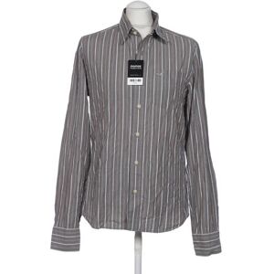 Hollister Herren Hemd, grau 48