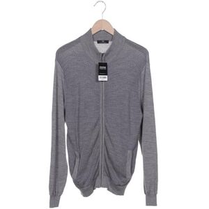 Peter Hahn Herren Strickjacke, grau 54