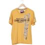 Camp David Herren T-Shirt gelb, INT XL, Baumwolle gelb