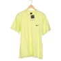 Nike Herren T-Shirt gelb, INT M, Baumwolle gelb