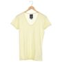 Review Herren T-Shirt gelb, INT XS, Baumwolle gelb