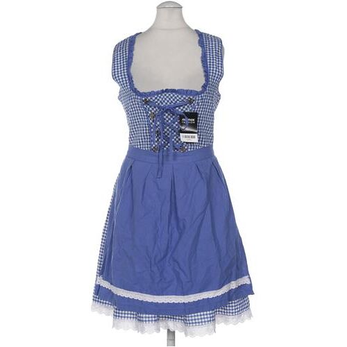 Alpenfee Damen Kleid, blau 38