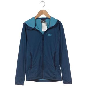 Jack Wolfskin Damen Kapuzenpullover, blau 34