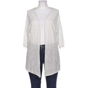 Samoon by Gerry Weber Damen Strickjacke, weiß 48