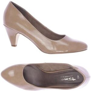 Tamaris Damen Pumps, beige 40