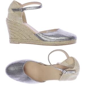 Alba Moda Damen Sandale, silber 41