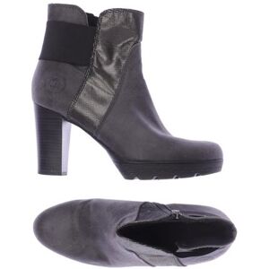 Marco Tozzi Damen Stiefelette, grau 40