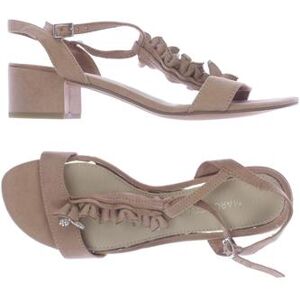 Marco Tozzi Damen Sandale, beige, Gr. 38 38