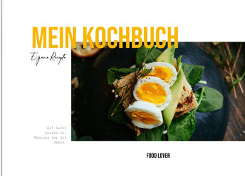 Fotobuch Kochen A4 Querformat Hardcover