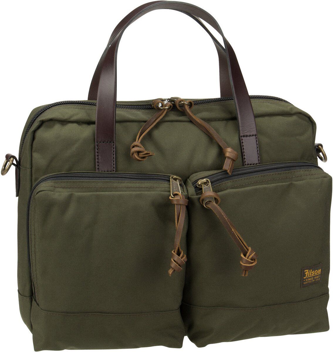 Filson Aktentasche Dryden Briefcase Ottergreen (14 Liter)