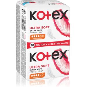 Kotex Ultra Soft Normal Slipeinlagen - 20 Stück Kotex Ultra Soft Normal Slipeinlagen - 20 Stück