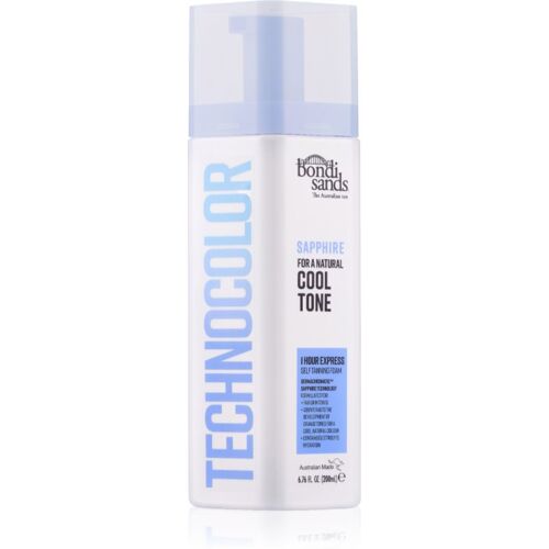 Bondi Sands Technocolor Sapphire Selbstbräunungsschaum Farbton Cool Natural 200 ml
