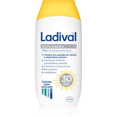 Ladival SPF 30 Schutzmilch gegen trockene Haut - Sonnenschutz Ladival SPF 30 Schutzmilch gegen trockene Haut - Sonnenschutz