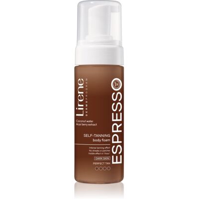 Lirene Perfect Tan Selbstbräunerschaum für dunkle Haut Für Gesicht und Körper 150 ml Lirene Perfect Tan Selbstbräunerschaum für dunkle Haut Für Gesicht und Körper 150 ml