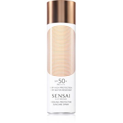 Sensai Silky Bronze Cooling Protective Suncare Spray schützendes Spray gegen UV-Strahlung SPF 50+ PA ++++ 150 ml Sensai Silky Bronze Cooling Protective Suncare Spray schützendes Spray gegen UV-Strahlung SPF 50+ PA ++++ 150 ml