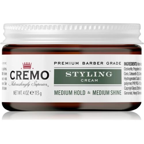 Cremo Hair Styling Cream Medium Styling Feuchtigkeit spendende Stylingcreme für das Haar für Herren 113 g