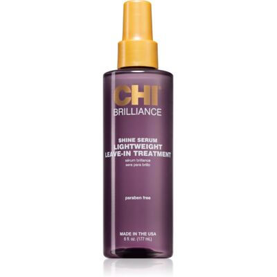 CHI Brilliance Shine Serum Lightweight Leave-in Ttreatment leichtes Serum für glänzendes und geschmeidiges Haar 177 ml CHI Brilliance Shine Serum Lightweight Leave-in Ttreatment leichtes Serum für glänzendes und geschmeidiges Haar 177 ml