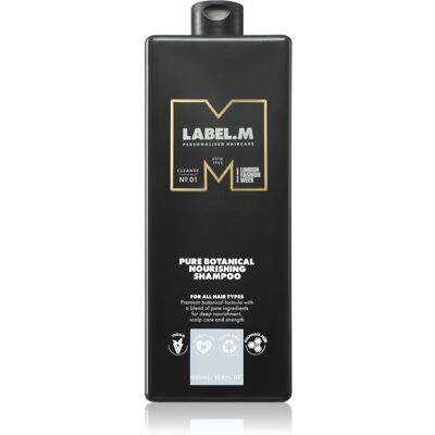label.m Botanical Nourishing Shampoo - Vegan, 1000ml, Für alle Haartypen label.m Botanical Nourishing Shampoo - Vegan, 1000ml, Für alle Haartypen