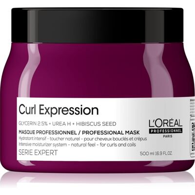L'Oréal Professionnel Curl Expression Feuchtigkeitsmaske - Professionelle Lockenpflege L'Oréal Professionnel Curl Expression Feuchtigkeitsmaske - Professionelle Lockenpflege