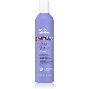 Milk Shake Silver Shine Shampoo für blonde Haare neutralisiert gelbe Verfärbungen 300 ml