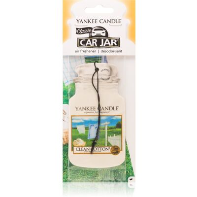 Yankee Candle Clean Cotton Lufterfrischer fürs Auto 1 St. Yankee Candle Clean Cotton Lufterfrischer fürs Auto 1 St.
