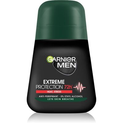 Garnier Men Extreme Protection 72h Roll-On - Antitranspirant Garnier Men Extreme Protection 72h Roll-On - Antitranspirant