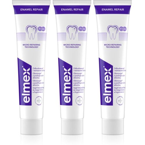 Elmex Repair Enamel Repair Zahnpasta 3x75 ml