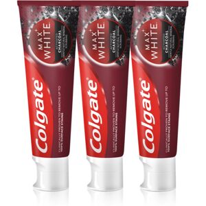 Colgate Max White Charcoal Zahnpasta - Aufhellung - 3x75ml Colgate Max White Charcoal Zahnpasta - Aufhellung - 3x75ml