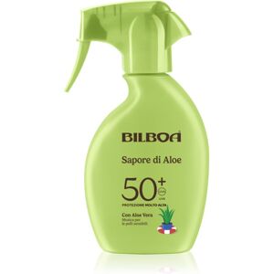 Bilboa Sapore di Aloe Trigger Bräunungsspray mit Aloe Vera SPF 50+ 250 ml Bilboa Sapore di Aloe Trigger Bräunungsspray mit Aloe Vera SPF 50+ 250 ml