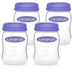 Lansinoh Breastmilk Storage Bottles Lebensmittelbehälter 4x160 ml