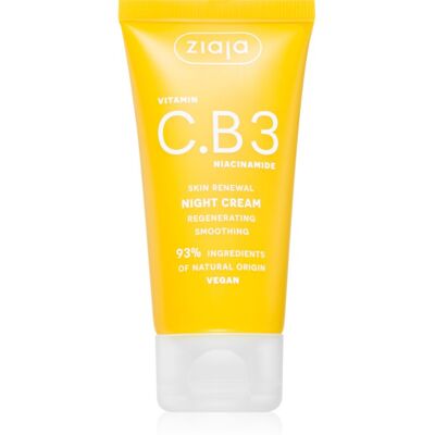 Ziaja Vitamin C.B3 Niacinamide Cremige Nachtmaske 50 ml Ziaja Vitamin C.B3 Niacinamide Cremige Nachtmaske 50 ml