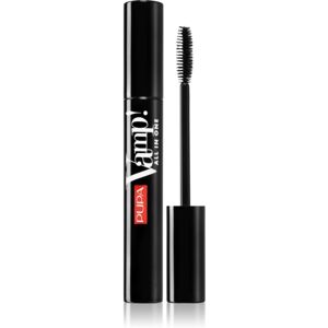 PUPA Milano Vamp! All In One Volumenmascara mit Verlängerungseffekt und Wimperntrennung Farbton 101 Black 9 ml PUPA Milano Vamp! All In One Volumenmascara mit Verlängerungseffekt und Wimperntrennung Farbton 101 Black 9 ml