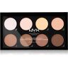 NYX Professional Makeup Highlight & Contour PRO Konturier-Palette für die Wangen 8x2,7 g