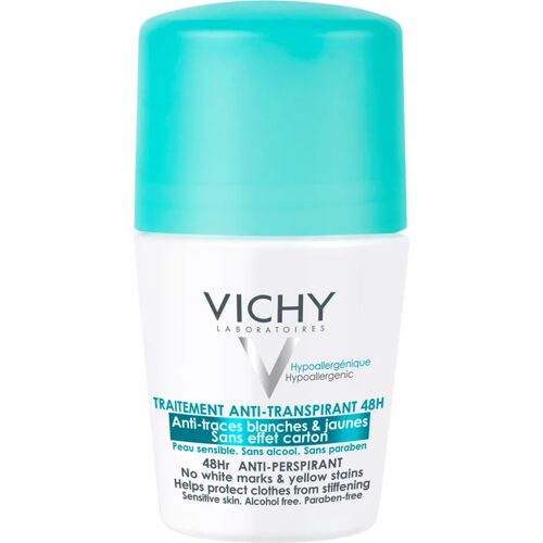 Vichy Deodorant 48h Antitranspirant-Deoroller gegen Schweissflecken 50 ml