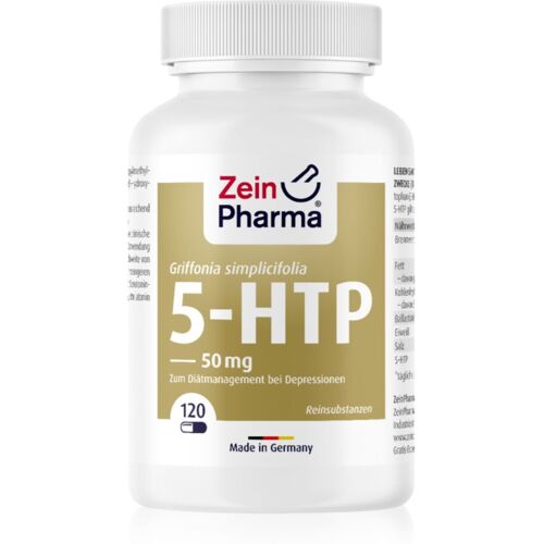 ZeinPharma Griffonia 5-HTP 50 mg Kapseln zur Förderung der physischen und mentalen Gesundheit 76 g