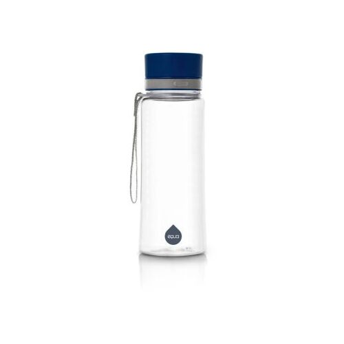 EQUA Plain Blue Wasserflasche 600 ml