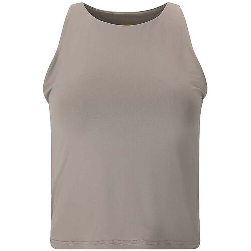 ATHLECIA Damen Fitnesstank Rihal Cropped hellgrau 34 W