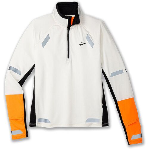 BROOKS Damen Laufshirt Run Visible weiss L W