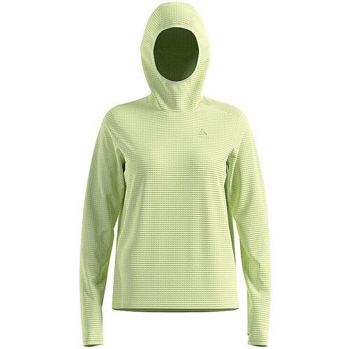 ODLO Damen Laufhoodie Essential Thermal gelb XS W