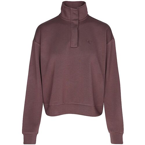 ROXY Damen Sweater Rise & Vibe Fleece dunkelrot XL W