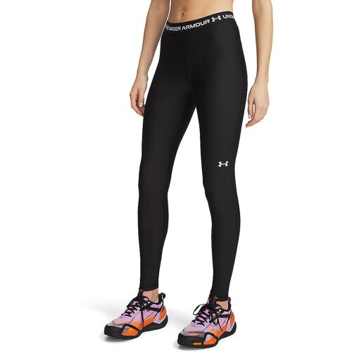 UNDER ARMOUR Damen Fitnesstight HeatGear® schwarz M W