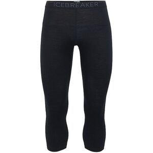 ICEBREAKER Herren 3/4 Funktionshose Merino 200 Oasis schwarz S M ICEBREAKER Herren 3/4 Funktionshose Merino 200 Oasis schwarz S M