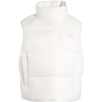 Adidas Damen Weste Puff Daune creme M W Adidas Damen Weste Puff Daune creme M W