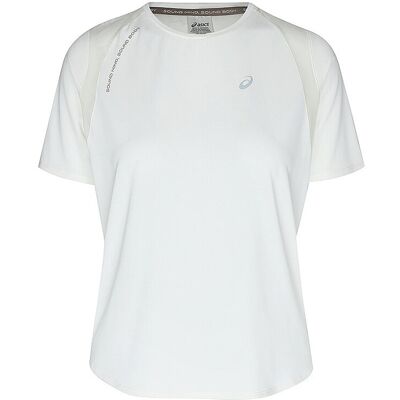 ASICS Damen Laufshirt ROAD creme L W ASICS Damen Laufshirt ROAD creme L W
