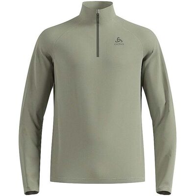 ODLO Herren Unterzieh Zipshirt Besso grau M M ODLO Herren Unterzieh Zipshirt Besso grau M M