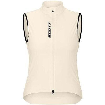 Scott Damen Radweste Pro Windbreaker creme L W Scott Damen Radweste Pro Windbreaker creme L W