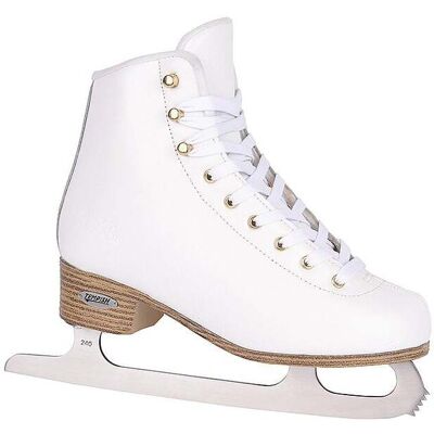 Tempish Weiße Eiskunstlauf-Skates - Anatomisches Design - Stahlklinge Tempish Weiße Eiskunstlauf-Skates - Anatomisches Design - Stahlklinge