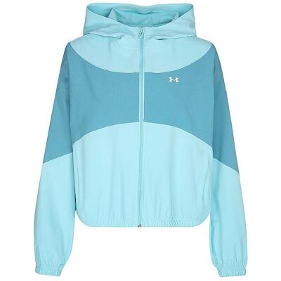 UNDER ARMOUR Damen Jacke UA Rival Woven hellblau S W UNDER ARMOUR Damen Jacke UA Rival Woven hellblau S W